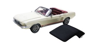 1:24 1967 Ford Mustang GT Convertible (Wimbelton White) - Limited Edition