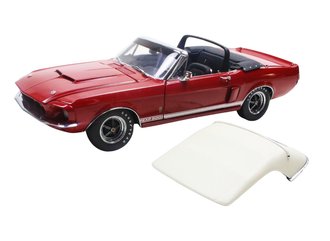 1:24 1967 Ford Shelby GT500 EXP Convertible (Candy Apple Red) - LE Made by GMP