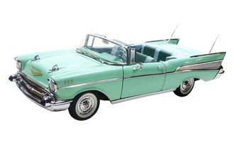 1:24 1957 Chevrolet Bel Air Convertible (Surf Green)