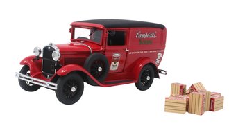 1:24 1931 Ford Panel Delivery Truck "Campbell's Soup" (Red)