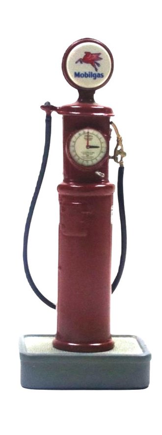 1:24 1935 Tokheim Cut 850 Gas Pump "Mobilgas" (Red)