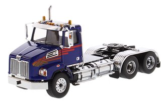 1:50 Western Star 4700 SB Tandem Tractor (Blue) 1:50 Western Star 4700 SB Tandem Tractor (Blue)