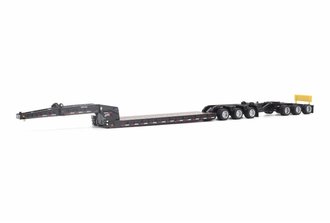 1:64 Trail King TK170 Hydraulic Detachable Gooseneck Lowboy Trailer w/Jeep & Booster