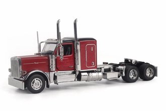 1:64 Peterbilt 589 Tandem-Axle Day Cab (Legendary Red) 1:64 Peterbilt 589 Tandem-Axle Day Cab (Legendary Red)