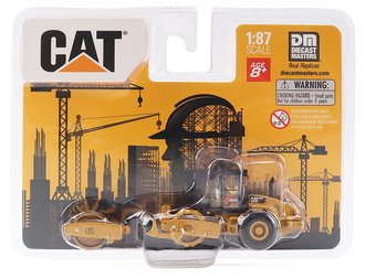 1:87 CAT CS56 Roller w/Interchangeable Front Attachment 1:87 CAT CS56 Roller w/Interchangeable Front Attachment