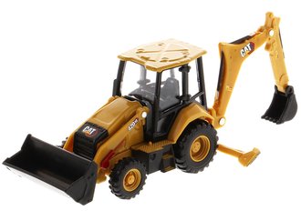 1:64 CAT 420 Backhoe Loader w/Interchangeable Attachments 1:64 CAT 420 Backhoe Loader w/Interchangeable Attachments