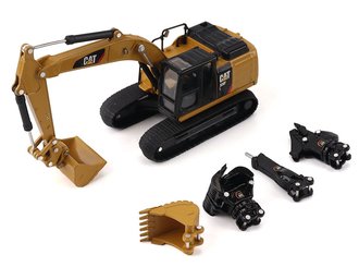 1:64 CAT 320 Excavator w/Interchangeable Attachments 1:64 CAT 320 Excavator w/Interchangeable Attachments