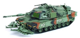 General Dynamics M1 Abrams US Army, Bosnia, 1996, (Mine Plough) - Special Version General Dynamics M1 Abrams US Army, Bosnia, 1996, (Mine Plough) - Special Version