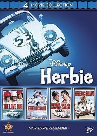 Herbie 4-Movie Collection [G] - 4 DVD Disc Set