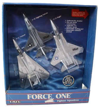 Force One 1:87 Fighter Squadron - F-14, F-16 & F-15