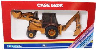 1:32 Case 580K Wheel Loader w/Backhoe 1:32 Case 580K Wheel Loader w/Backhoe
