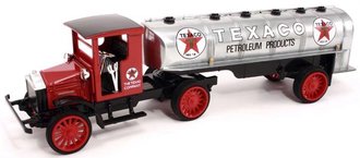 1:38 Texaco #16 1920 Pierce-Arrow w/Tanker Trailer (Red w/Brushed Chrome) (Special Edition)