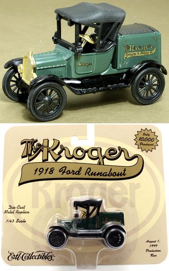 Kroger 1918 Ford Runabout (Green/Black)