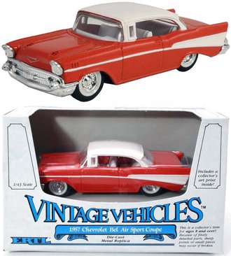 1957 Chevy Bel Air (Red/White)