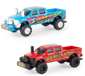 1:64 Pulling Trucks "Primal Scream & EZ Pullin' " (Set of 2)
