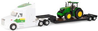 1:32 Peterbilt 579 Lowboy w/John Deere Tractor