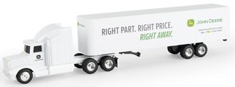 1:64 Semi Truck w/Trailer "John Deere Parts" 1:64 Semi Truck w/Trailer "John Deere Parts"