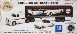 1:64 GMC Sleeper Cab w/Trailer & Car "1953 Corvette Collector Set" 1:64 GMC Sleeper Cab w/Trailer & Car "1953 Corvette Collector Set"
