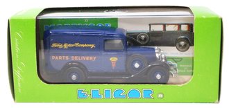 1:43 1934 Ford V8 Panel Delivery "Ford Parts Delivery" (Blue) 1:43 1934 Ford V8 Panel Delivery "Ford Parts Delivery" (Blue)