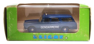 1:43 1964 Peugeot 404 "Gendarmerie" (Blue) 1:43 1964 Peugeot 404 "Gendarmerie" (Blue)
