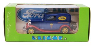 1:43 1932 Ford V8 Delivery Sedan "Ford Parts Delivery" (Blue) 1:43 1932 Ford V8 Delivery Sedan "Ford Parts Delivery" (Blue)
