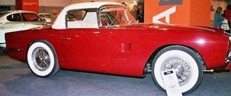 1:43 1959 Pegaso Z-102 by Spider Serra (Barcelona) Closed Top (Maroon)