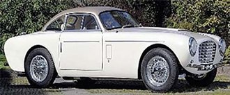 1:43 1953 Siata Daina 1800 Coupe by Bertone (Horizontal Bumpers) (White/Beige)