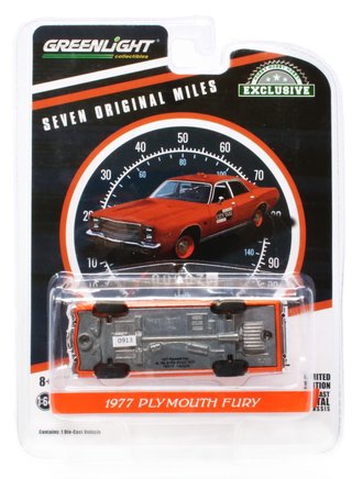 ERROR 1:64 1977 Plymouth Fury Binghamton "NY City Taxi" ***Packaged Sideways***