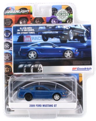 1:64 BFGoodrich Vintage Ad Cars - 2009 Ford Mustang GT ***Different Wheels*** 1:64 BFGoodrich Vintage Ad Cars - 2009 Ford Mustang GT ***Different Wheels***