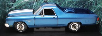 1:18 1970 El Camino SS454 (Blue w/White Stripes)