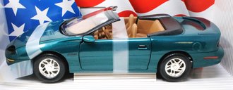 1:18 1969 Camaro SS396 Convertible (Green)