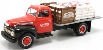 1951 Ford Stake Truck w/Sack Load "Quality Farm & Fleet"