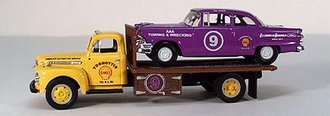 1951 Ford Flatbed Truck w/1956 Stock Car "AAA Towing & Wrecking" 1951 Ford Flatbed Truck w/1956 Stock Car "AAA Towing & Wrecking"