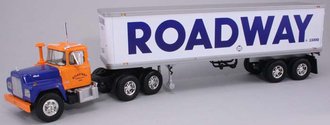 1966 Mack R600 w/35' Van Trailer "Roadway"