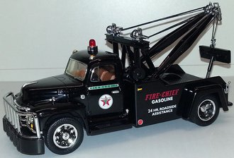1:34 1955 Diamond T Tow Truck "Texaco 24 Hour Service" *** Bad Box ***