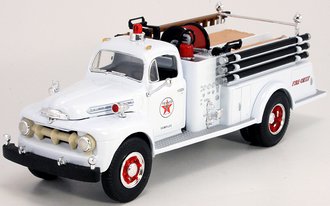 1:34 1951 Ford Fire Truck "Texaco Fire Chief" (White - Sampler)