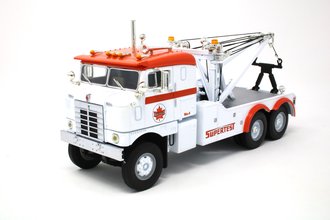 1:34 1953 Kenworth Bull-Nose Tow Truck "Supertest" (White)