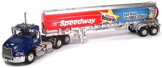 1:64 Mack Pinnacle Day Cab w/Fuel Tanker Trailer "Speedway" 1:64 Mack Pinnacle Day Cab w/Fuel Tanker Trailer "Speedway"