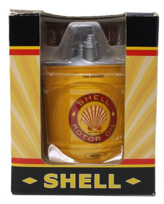1:4 Vintage Oil Can Bank "Shell"