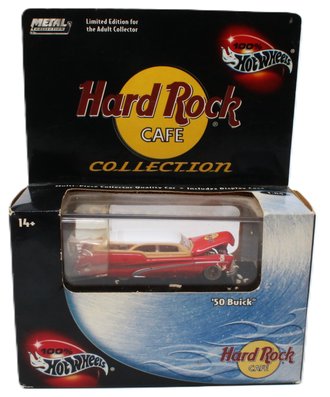 1:64 100% Hot Wheels - 1950 Buick "Hard Rock Cafe"
