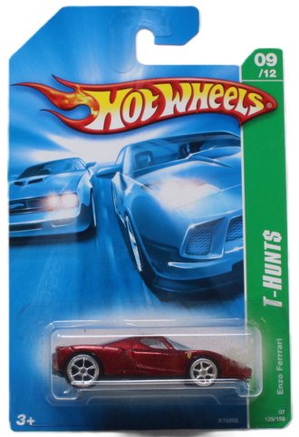 Super Treasure Hunt 1:64 Ferrari Enzo (Red) *** Minor Paint Flaking ***