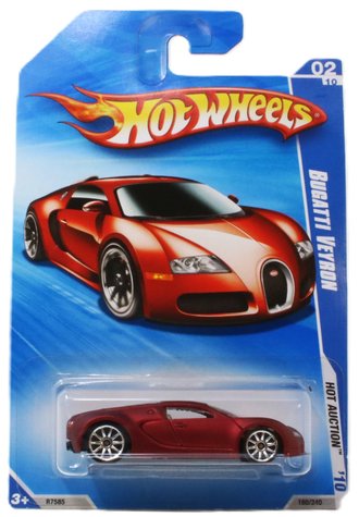 1:64 Walmart Exclusive - Bugatti Veyron (Red)