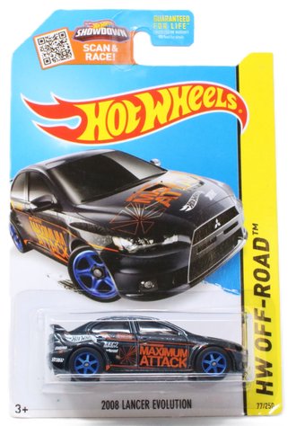 Super Treasure Hunt 1:64 2008 Lancer Evolution "Maximum Attack"