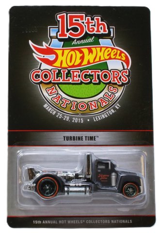 1:64 15th Annual Hot Wheel Collectors Nationals - Turbine Time (Gray)