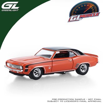 1:64 GL Muscle Series 31 - 1969 Chevrolet Camaro SS 396 Restomod w/Custom Wheels (Hugger Orange) 1:64 GL Muscle Series 31 - 1969 Chevrolet Camaro SS 396 Restomod w/Custom Wheels (Hugger Orange)