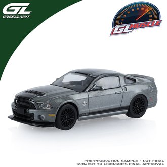 1:64 GL Muscle Series 31 - 2013 Ford Mustang GT-500 w/540R Wheels (Sterling Gray Metallic) 1:64 GL Muscle Series 31 - 2013 Ford Mustang GT-500 w/540R Wheels (Sterling Gray Metallic)