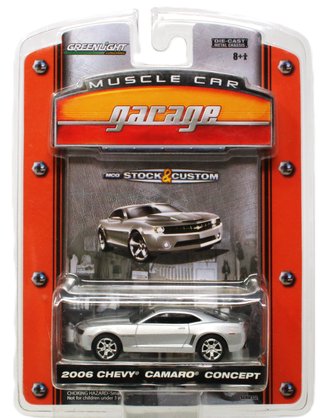 1:64 Muscle Car Garage - 2006 Chevy Camaro Concept (Silver)