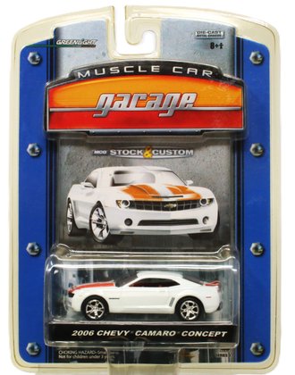 1:64 Muscle Car Garage - 2006 Chevy Camaro Concept (White)