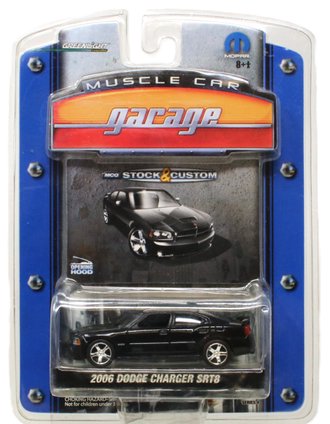 1:64 Muscle Car Garage - 2006 Dodge Charger SRT8 (Black)