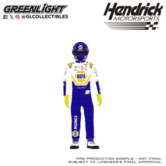 1:18 #9 Chase Elliott - Hendrick Motorsports - NAPA Auto Parts Driver Figure